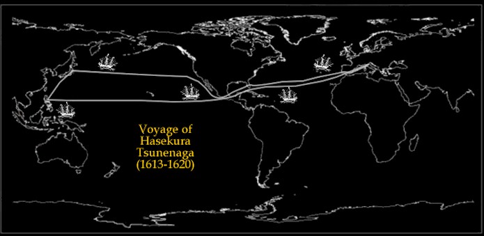 The transoceanic voyage in ships of Hasekura Tsunenaga was unique in Japanese History