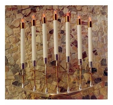 Air force Academy Menorah, jewish symbols of sacred art
