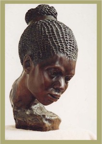 My First Bronze "The Negress" 1966 